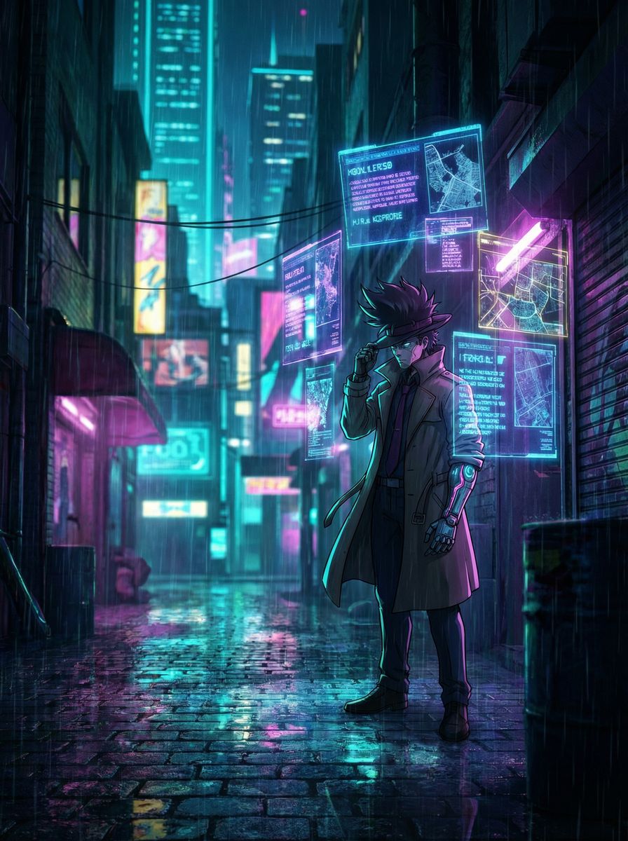 国产主播动漫-暗夜侦探